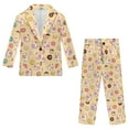 thumbnail image 4 of Xoenoiee Guinea Pig Donut Print Boys Suits Slim Fit Blazer and Pants Kids 3 Piece Formal Suits Toddler Tuxedo Wedding Graduation for Teen, Size 7-8 Years, 4 of 7