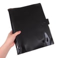 thumbnail image 5 of ETHZZLE Refillable A4 Planner Cover Binder in Transparent Black PVC with Snap Button and 4 Hole Design, 5 of 7