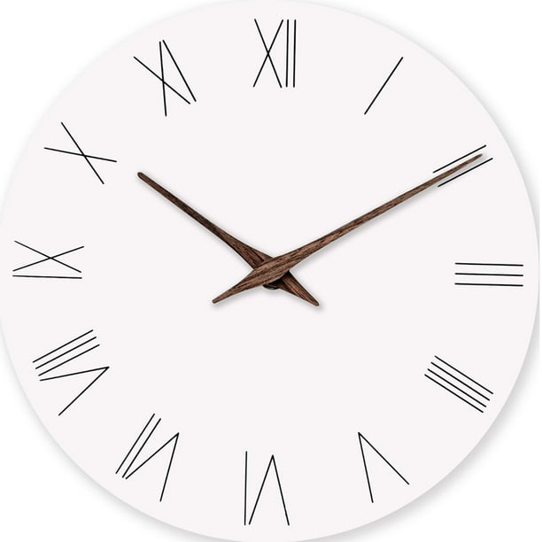 Wall Clock Bathroom Analog Small Wall Clocks Battery Operated Silent