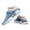 Blue, variant on Oyedens Mens Slip on Loafers Reversible Mesh Slides Sandals Athletic Tennis Walking Work Shoes