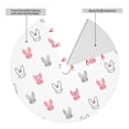 thumbnail image 2 of Sikiie Girl Rabbit 30-48 inches {designName} Print Christmas Tree Skirt Snowman Xmas Tree Skirt with Edge Christmas Decorations for Holiday Party36", 2 of 7