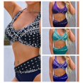 thumbnail image 4 of ENJOYW 2 Pcs/Set Women Swimsuit Set Backless Wireless Padded Soft Swimwear Set for SwimmingPolyester, 4 of 7