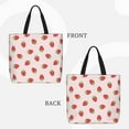 thumbnail image 2 of Balery Strawberry Bolsa de Mano para Mujeres con Cremallera, Bolsa de Gimnasio con Compartimentos, Bolsa para Laptop, Bolsa para Trabajo, 2 of 7