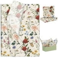 thumbnail image 1 of Papel de seda AnyDesign Vintage Wildflower 100 hojas de 50 x 35 cm, 1 of 7