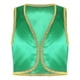 thumbnail image 3 of Niños niños cuento de hadas Drama árabe mítico príncipe rey Cosplay disfraz chaleco frente abierto dorado trenzado Halloween chaleco Tops, 3 of 5