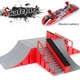 thumbnail image 1 of Skate Park Kit Ramp Part with 1 Finger Skateboard Mini Scooter Scene Prop heqiyong LED, 1 of 2