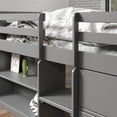 thumbnail image 4 of Fabiana Twin Loft Bed w/Storage, Gray Finish, 4 of 5