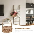 thumbnail image 5 of FENGGUIQU Rattan Fruit Basket Wood Color Flower Holding Graduation Ceremony 1Pcs, 5 of 5