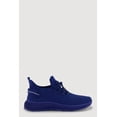 thumbnail image 2 of Women's Solid Textured Knit Lace Up Low Top Sneakers, 2 of 3