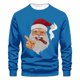 thumbnail image 1 of Sudaderas sin capucha para hombre, estilo casual, con estampado de moda, sudadera de manga larga, blusas de manga larga con cuello redondo, camisas, blusas para hombre, poliéster, 1 of 3
