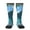 2 Black-2, variant on Tropical Paradise Window View Knee Socks, High Socks Long Stretchy Sock Women Knee High Stocking, Long Socks for Women