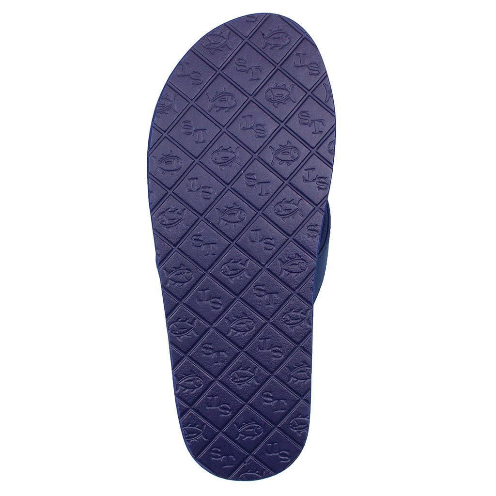 mens southern tide flip flops
