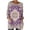 Multicolor#1, variant on Women's Bohemian Print Long Sleeve Top, Ethnic Paisley Pocket Blouse Loose Fit Tunic, Plus Size Casual & Festival Wear, Sizes S-2XL