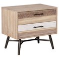 thumbnail image 3 of Coaster Marlow 2-drawer Nightstand Rough Sawn Multi, 3 of 5