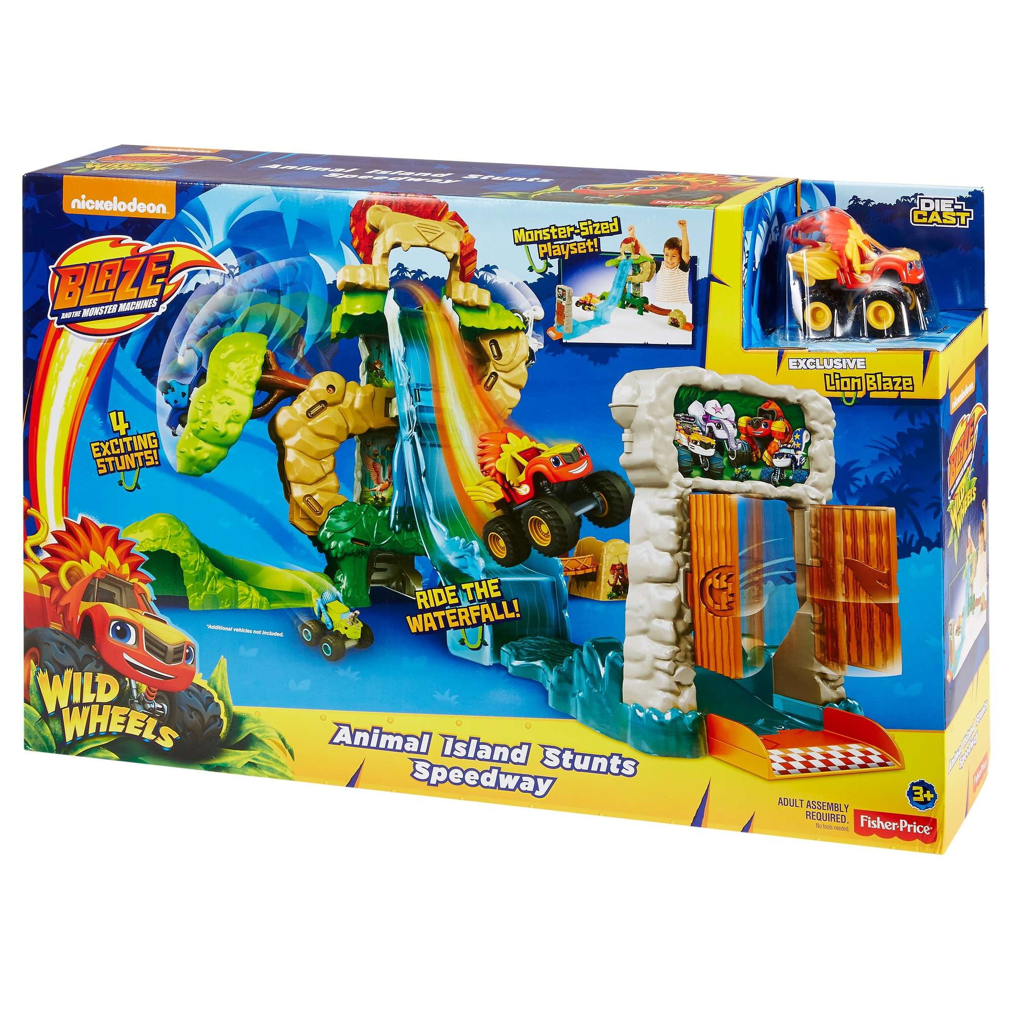 lion blaze monster truck