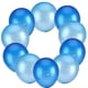 thumbnail image 1 of 10 globos de látex para decoración de fiestas de bodas, aniversarios y cumpleaños de bebés, n.º 1, azul y azul claro, 1 of 7