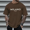 thumbnail image 2 of oqasdz Mens T Shirts Graphic Print Casual Short Sleeve Daily Wear Comfortable Breathable Soft Trendy Stylish Tee Top, 2 of 4