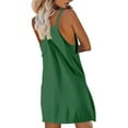 YTIANH Womens Tennis Dress Workout Mini Dress with Shorts Sleeveless
