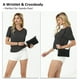thumbnail image 2 of Bolso bandolera Wristlet Clutch para teléfono, cartera, color negro, 2 of 8