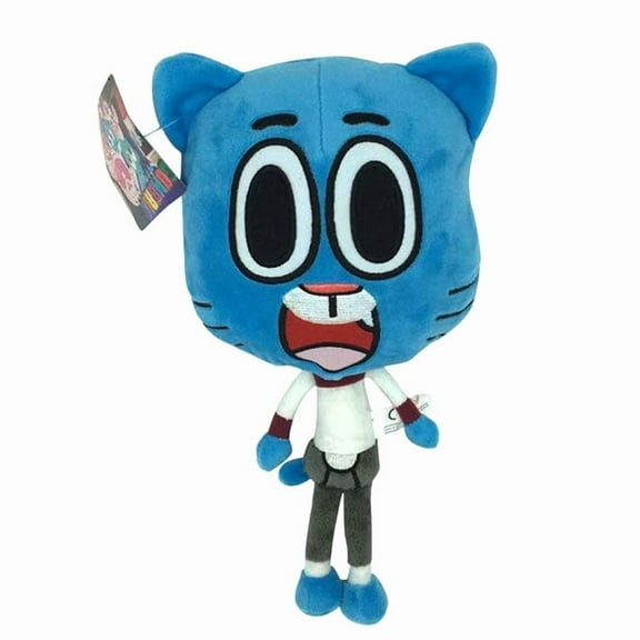 The Amazing World Plush Toy of Gumball Doll Artful Toy Furry Stuffed Indoor Decoration Cartoon Cute Ornaments Figurines Plush Pillow Decorative a Gift