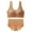 Orange1, variant on Diufon Underwear Set for Women Everyday Wide Strap Lace V Neck Bra and Hipster Panties Casual Bralettes Outfit
