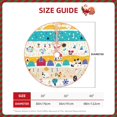 thumbnail image 2 of Fotbe Funny Farm Pattern Christmas Tree Skirt, Tree Skirts Plush Christmas Decorations, Christmas Tree Skirts Xmas Decorations Holiday Party Decor-36", 2 of 6
