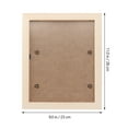 thumbnail image 2 of Mobutofu Decorative Picture Frames Wall Picture Frame Wooden Design Multi 1Pack 9.6X7.7X0.4In, 2 of 8