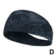 thumbnail image 4 of Sweatband Headband for Sports, Stretchable Moisture Wicking, Running Yoga Gym, Anti Bacterial Polyester, Unisex Design, 4 of 7
