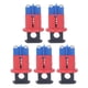 thumbnail image 2 of Bloqueo Del Disyuntor, Pasador De Acero Inoxidable Liviano, Pasador De Nailon Reforzado De 5 Piezas En Dispositivo De Bloqueo De Interruptor Estándar Para Aplicaciones Eléctricas, 2 of 7