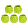 thumbnail image 1 of Saluaqui 200pcs Disposable  Ink Cups with Stable Base, Cups for  Ink  Kits, Ink Cups for Tattooing Makeup Widely Use for , Eyeliner and Lip Microblading, 1 of 7