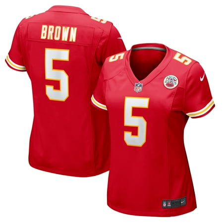 Women's Nike Marquise Brown Red Kansas City Chiefs Game Jersey