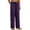 G-Purple, variant on Kcodviy Mens Pajamas Plaid Pants Footed Pajamas Sleep Long Pant with Mens Flannel Pajama Bottoms Pockets Soft Pj Bottoms Mens Flannel Pajama Pants Banded Classic Home Wear Elastic 533 Mens Waist
