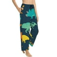 thumbnail image 2 of Xecao Hand Drawn Seamless Women's Straight Lounge Pajama Pants: The Epitome of Relaxed Sleepwear, 2 of 9