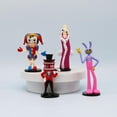 thumbnail image 2 of The Amazing Digital Circus Figures Set Horror Cartoon Movie Characters Model Toys Collections For Fans Kids Birthday Party Decor, 2 of 5