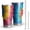 Red and Yellow Tie Dye Pattern, variant on Red and Green Tie Dye Pattern Tumbler 1 Pack, Vacuum Insulated Tapered Car Cup Double Wall Vacuum Insulation Gifts Ideas for Teens Adults Office Workers Teachers