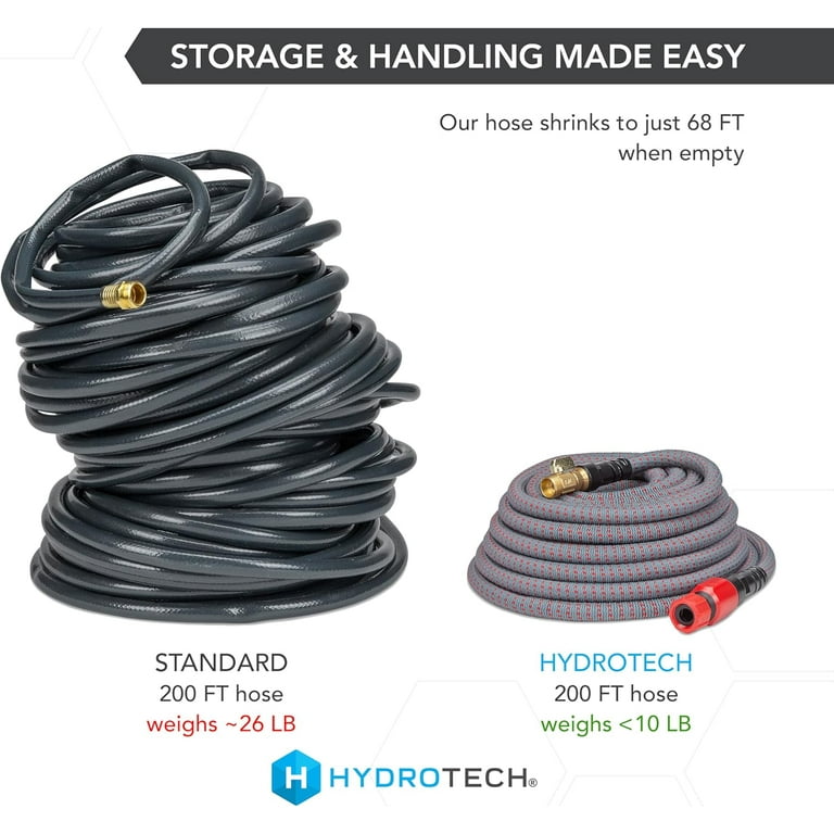 HydroTech Expandable Garden Hose, 200 ft. Burst-Proof photo 8