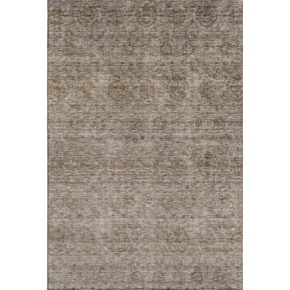 Addison Rugs Mayfield Premium Machine Washable Transitional Global Brown Rectangle Rug, 10' x 14'