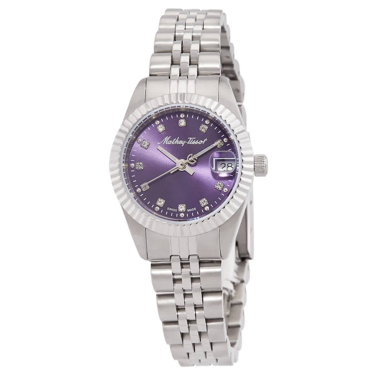 128. シャリオール 腕時計 ブレスレット シェル盤 12P コンビ＋リング z199 Bracelet (Seiko 6309/SRP) – Uncle Straps