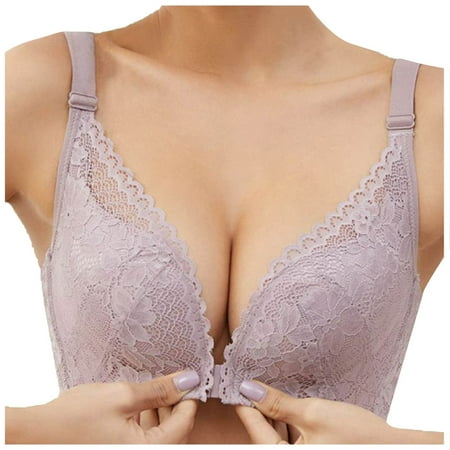 YHGFVOKJ Bras for Women New Sexy Brassiere Wireless Bralette Sports Yoga Bra U Back Tube Top Wrapped Chest Girl Lady Vest Seamless Underwear Daisy Bra Purple XL