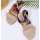 thumbnail image 5 of Sandalias con correa en el tobillo para mujer Zapatos de ocio para mujer de verano de colores mezclados a la moda Wmkox8yii  shjk2760, 5 of 9