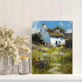 thumbnail image 2 of Rustic Cottage Garden Oil Painting Canvas Print, Suitable for Living Room Bedroom Kitchen Dining Room Hallway Office, 2 of 8