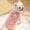 O396 Pink L, variant on Pet Clothes for Small Dogs Winter Dog Hoodie with Harness Hole Warm Autumn Apparel for Puppies and Toy Breeds Pet Clothes Birthday Gift for Pet Dog Cat L Happy 2026!