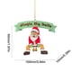 thumbnail image 3 of Colgantes navideños para el hogar Jingle My Bells decoración navideña única de madera, 3 of 8