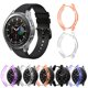 thumbnail image 2 of Para Galaxy- Watch4 Classic 46mm Anti-rasguño Shell All-around Bumper Cover, azul Feliz Sencillez, 2 of 5