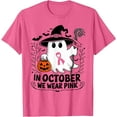 thumbnail image 1 of In October We Wear Pink Breast Cancer Awareness Halloween T-Shirt - As Picture - 3XL, 1 of 2