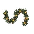 thumbnail image 5 of 5..25 FT Artificial Christmas Garland with LED Lights, with Pine Cones, Red Berries, Pine Needles, Lighted Christmas Garlands for Fireplace Mantle Holiday Decorations, 5 of 9