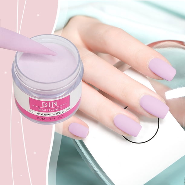 Hot6sl Ofertas y Liquidaciones Polvo de Cristal Nude Que Se Puede Extender para Tallar Polenta Polvo Acrílico de 30 Ml