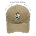 thumbnail image 3 of Only Moment Black Structured Mesh Baseball Cap Cotton for Running Workouts and Outdoor Activities All Seasons A, 3 of 4
