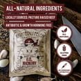 thumbnail image 4 of Righteous Felon Beef Jerky OG Hickory Flavor Low Calorie High Protein Healthy Snacks 1 pack 8oz, 4 of 8