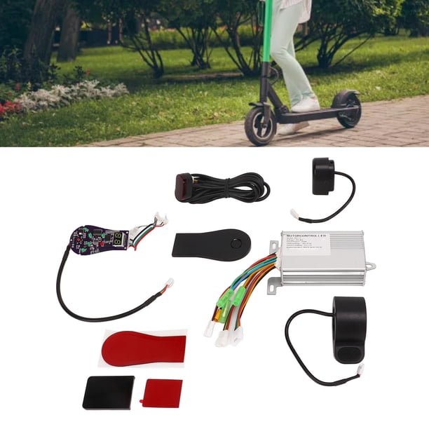 Kit De Commande électrique Pour Scooter 36 V 350 W - Contrôleur, Accélérateur, Frein Et Tableau De Bord - Compatible Xiaomi M365, Ninebot ES1L
